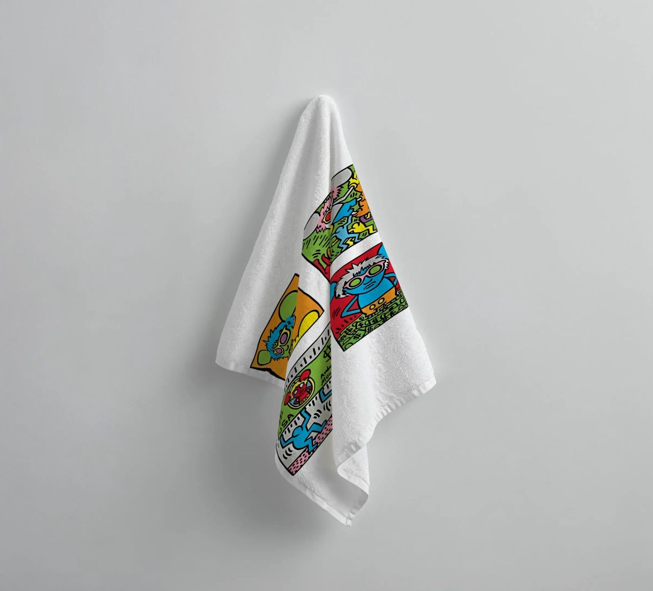 Andy Mouse di Keith Haring asciugamano da bagno da tokovictory