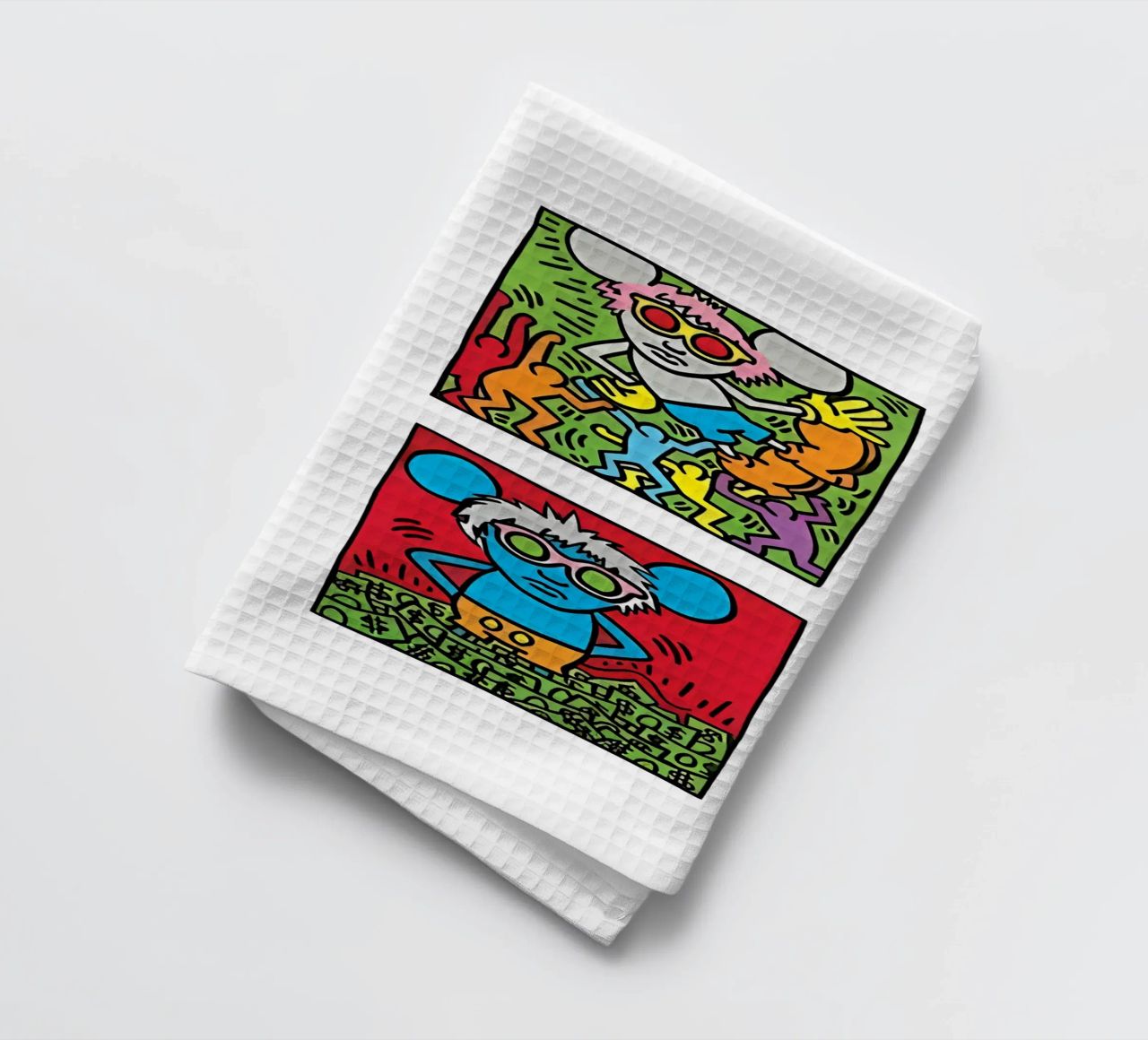 Andy Mouse di Keith Haring canovaccio da cucina da tokovictory