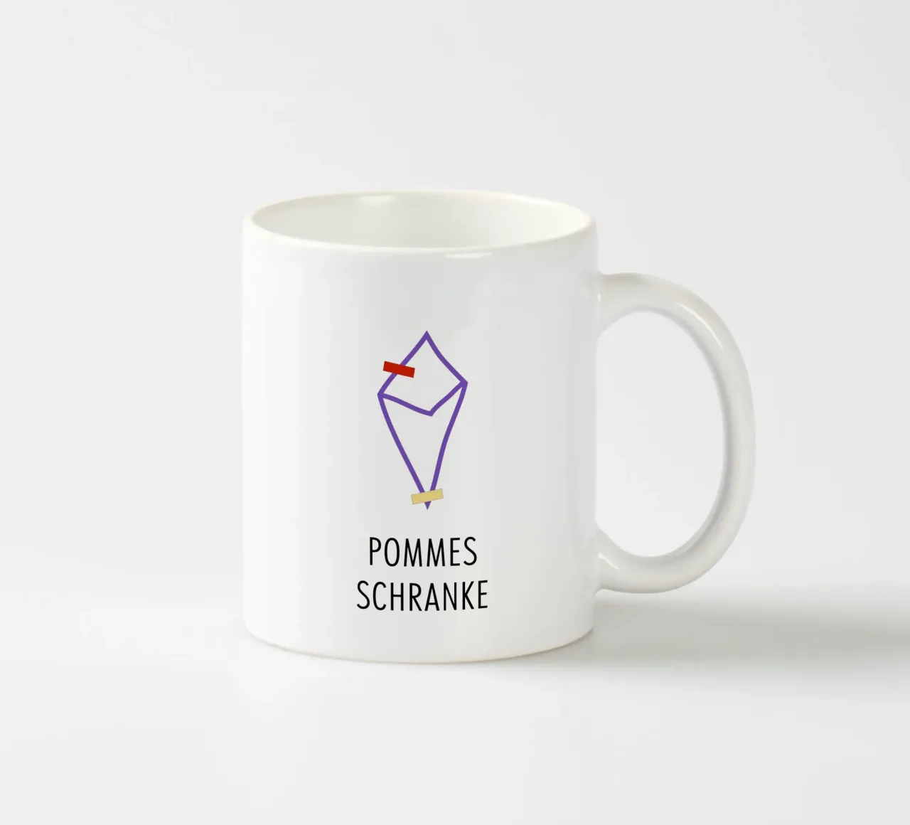 pommes. tazza in ceramica da FRICKE DESIGN