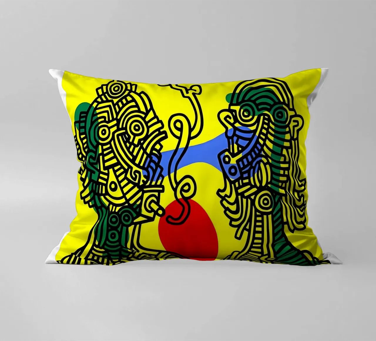 Keith e Julia di Keith Haring cuscino da tokovictory