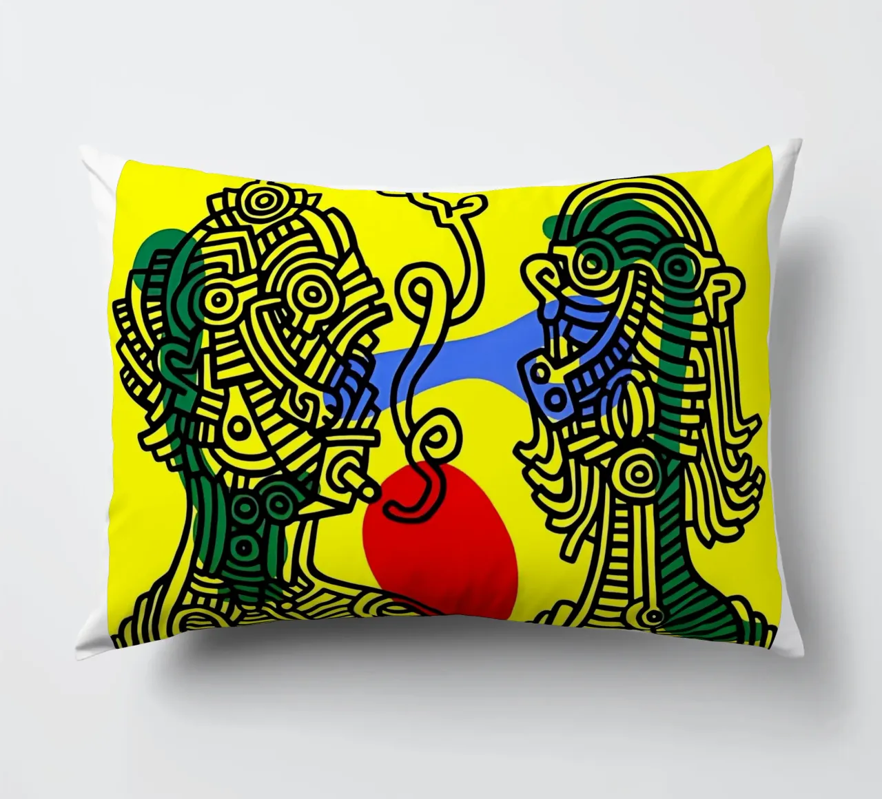 Keith e Julia di Keith Haring cuscino da tokovictory