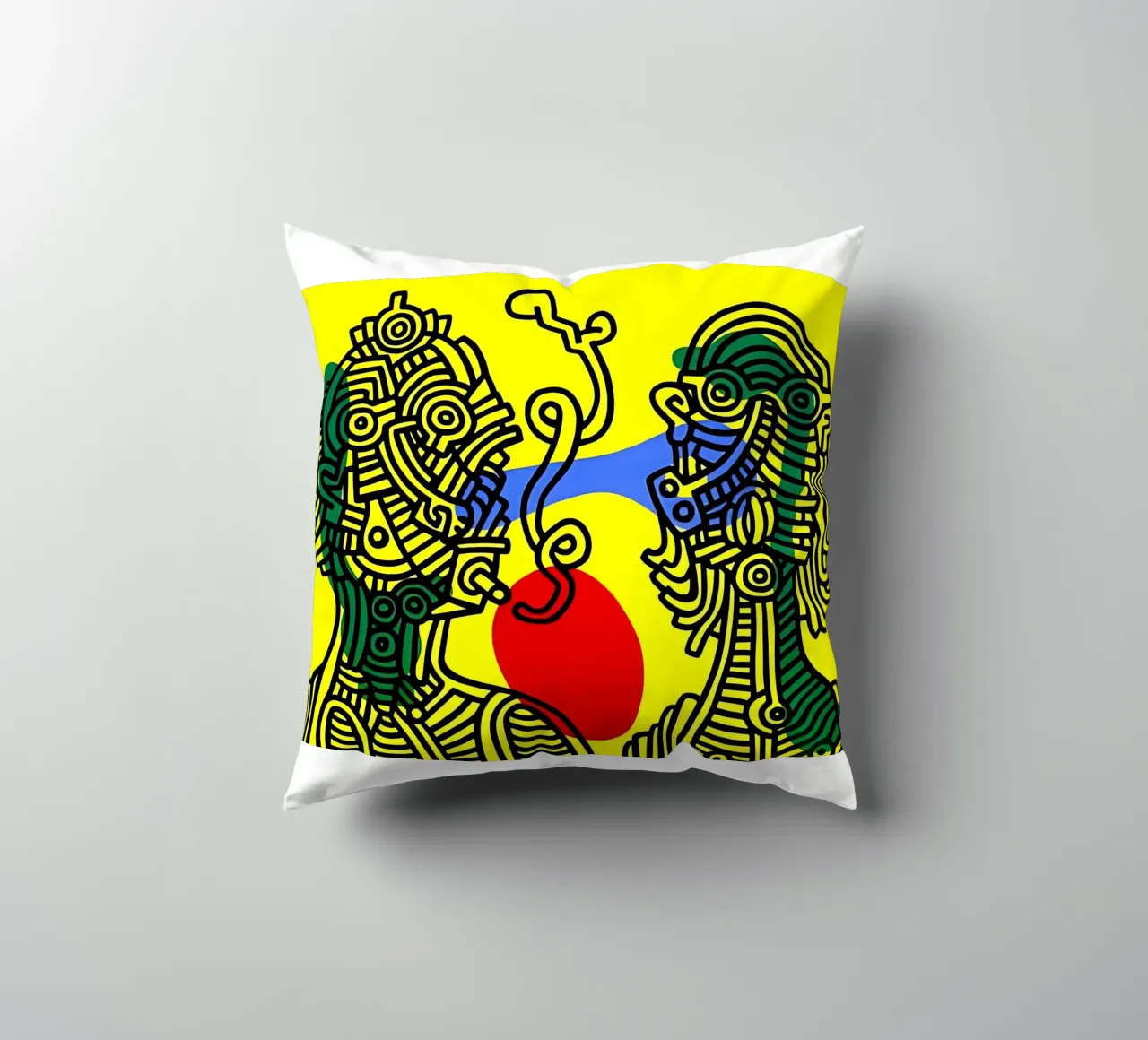 Keith e Julia di Keith Haring cuscino da tokovictory