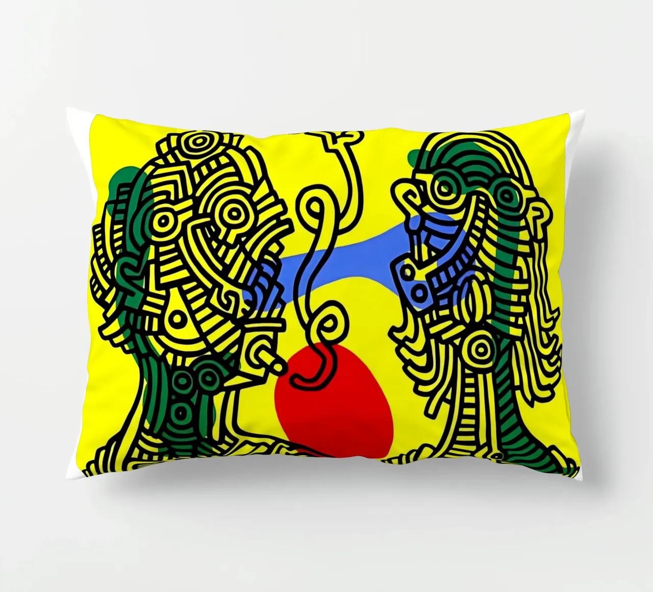 Keith e Julia di Keith Haring cuscino da tokovictory