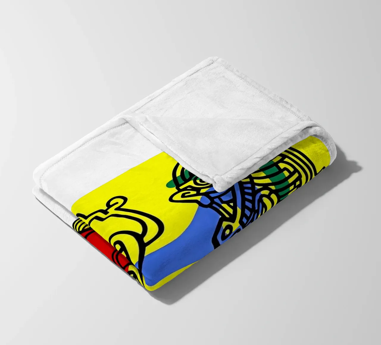 Keith e Julia di Keith Haring coperta in pile da tokovictory
