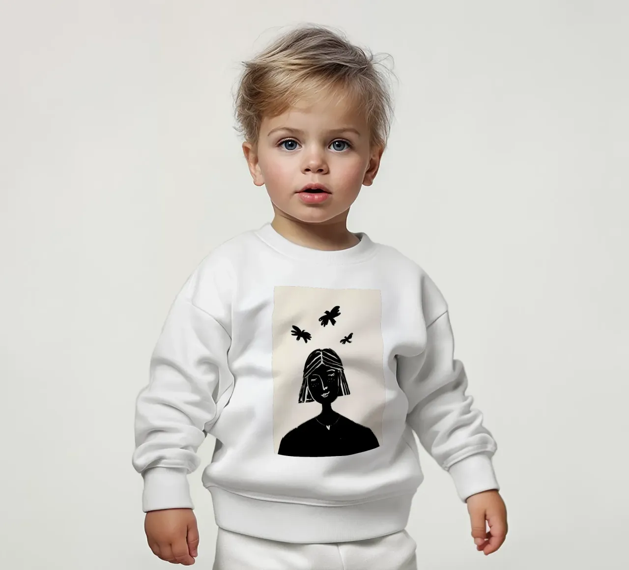 Hovering 2 felpa neonato da Graphite