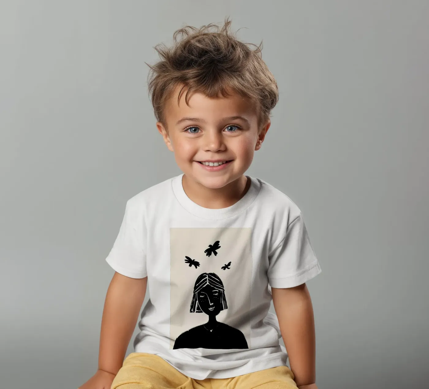 Hovering 2 t-shirt bambini da Graphite