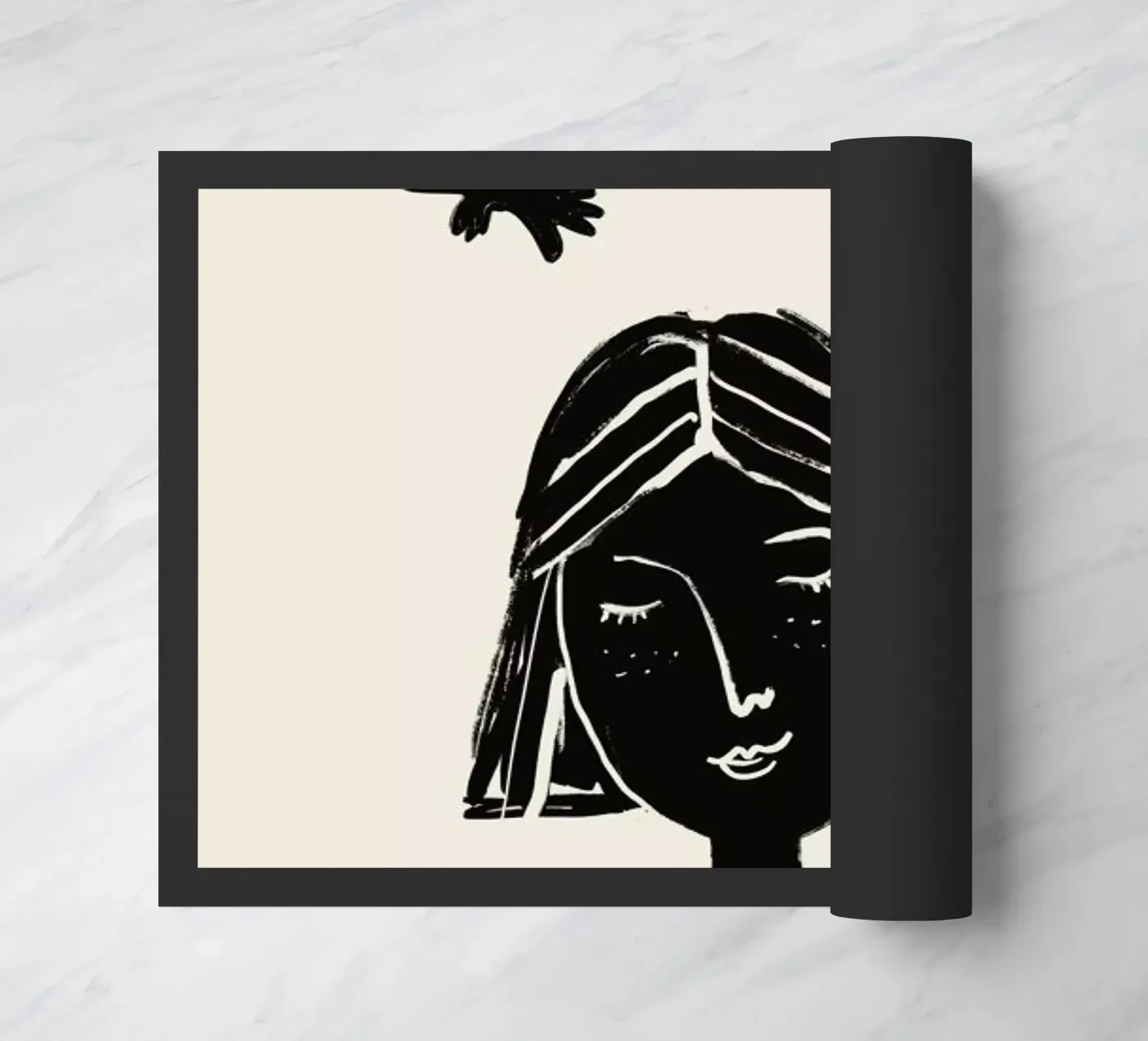 Hovering 2 doormat by Graphite