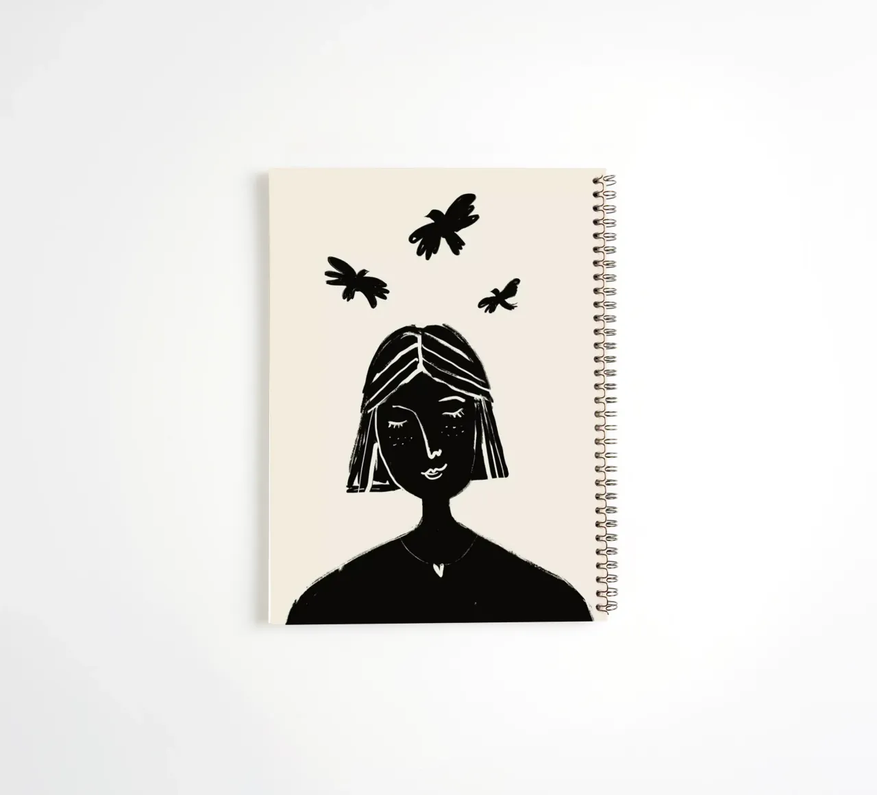 Hovering 2 spiral notebook by Graphite
