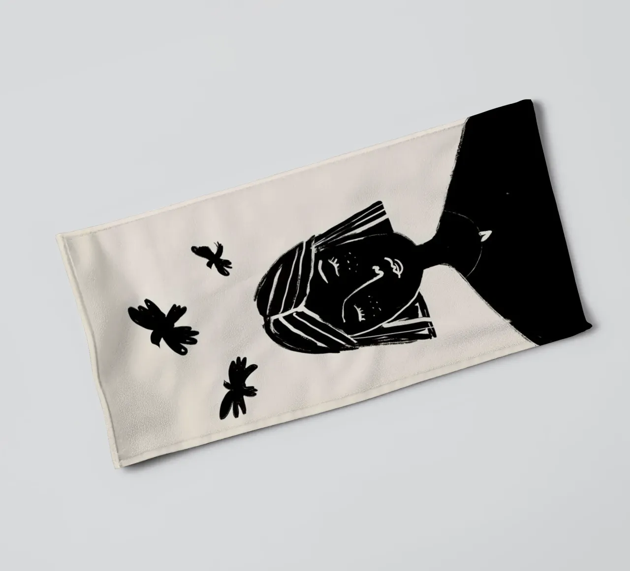 Hovering 2 towel by Graphite