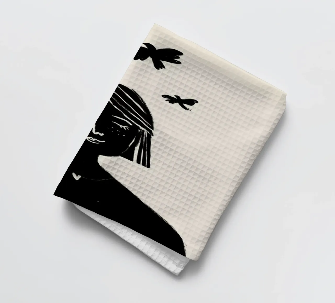 Hovering 2 Geschirrtuch von Graphite