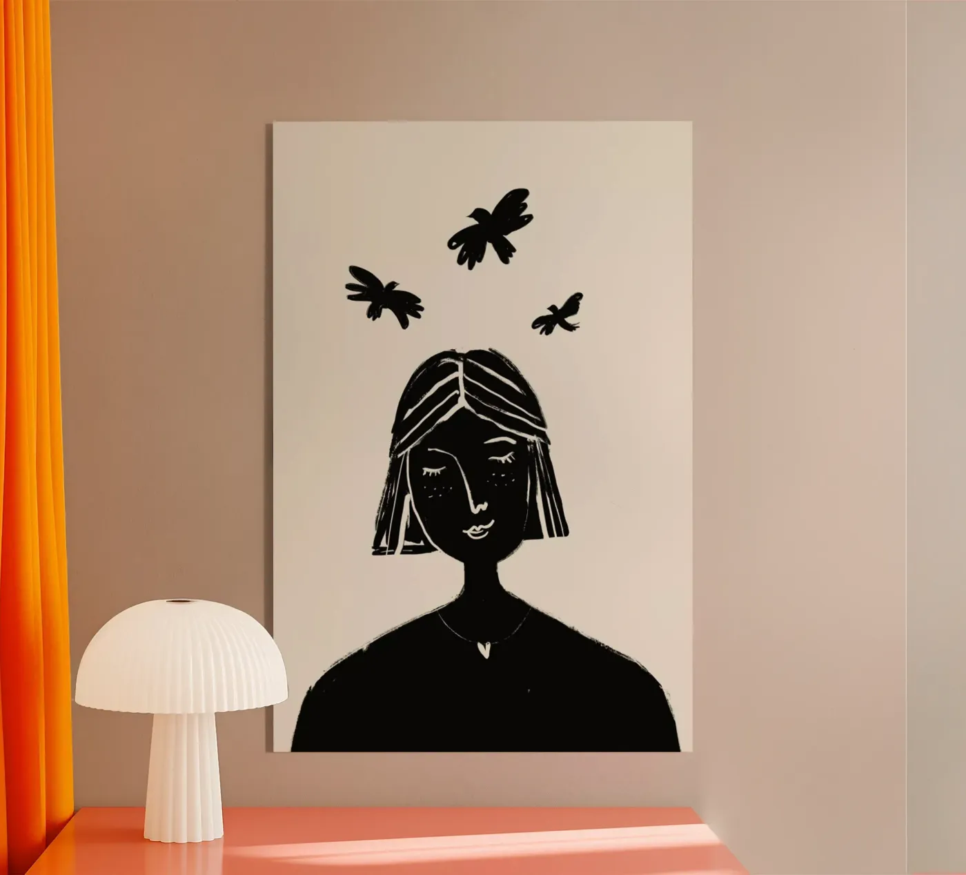 Hovering 2 Acryl-Glas von Graphite