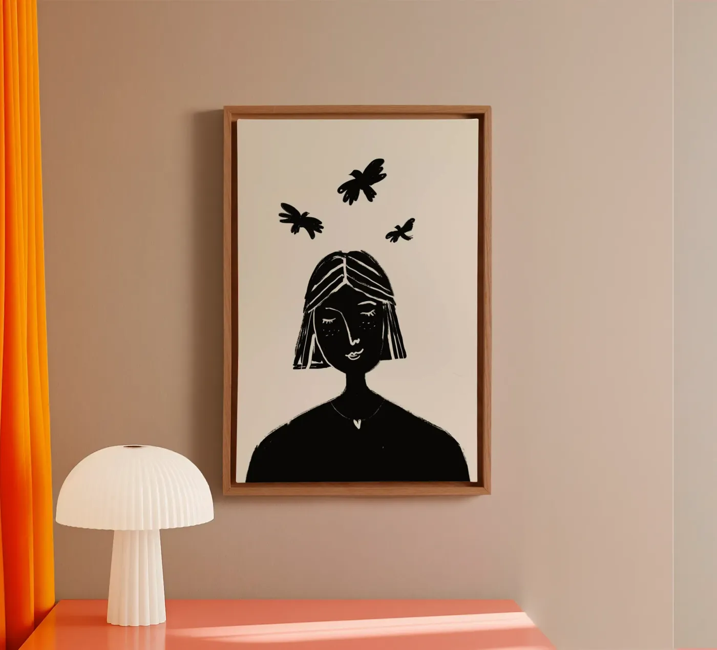 Hovering 2 canvas van Graphite