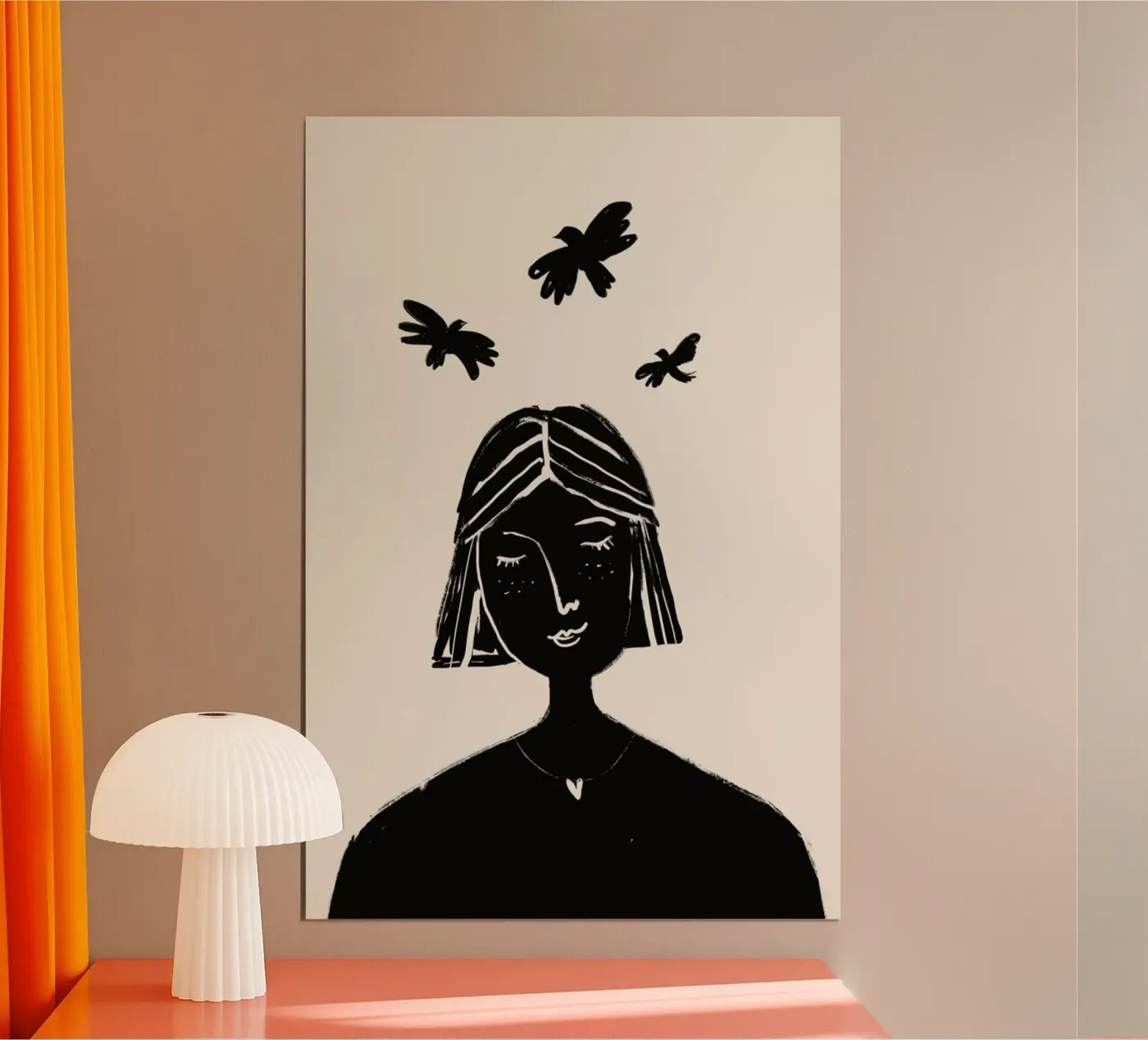 Hovering 2 poster van Graphite