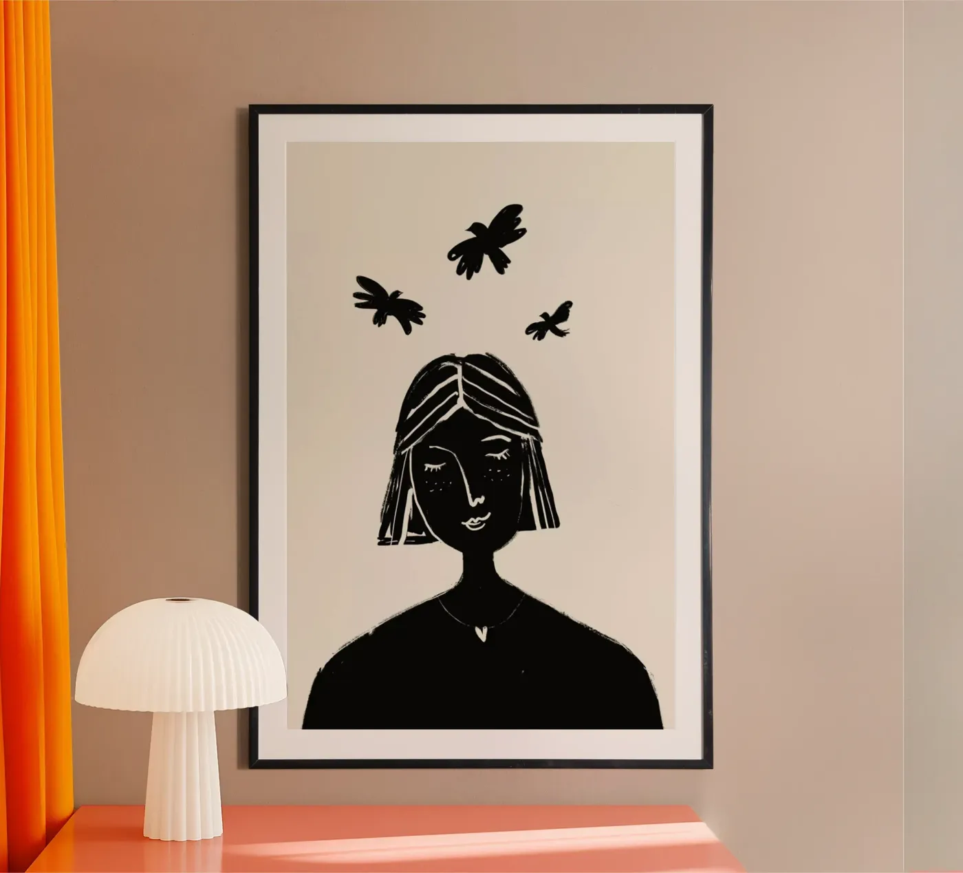 Hovering 2 poster van Graphite