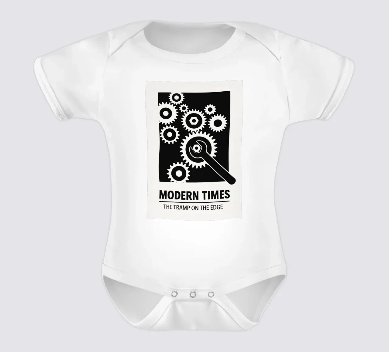 Modern Times Print body neonato maniche corte da MoviesArt