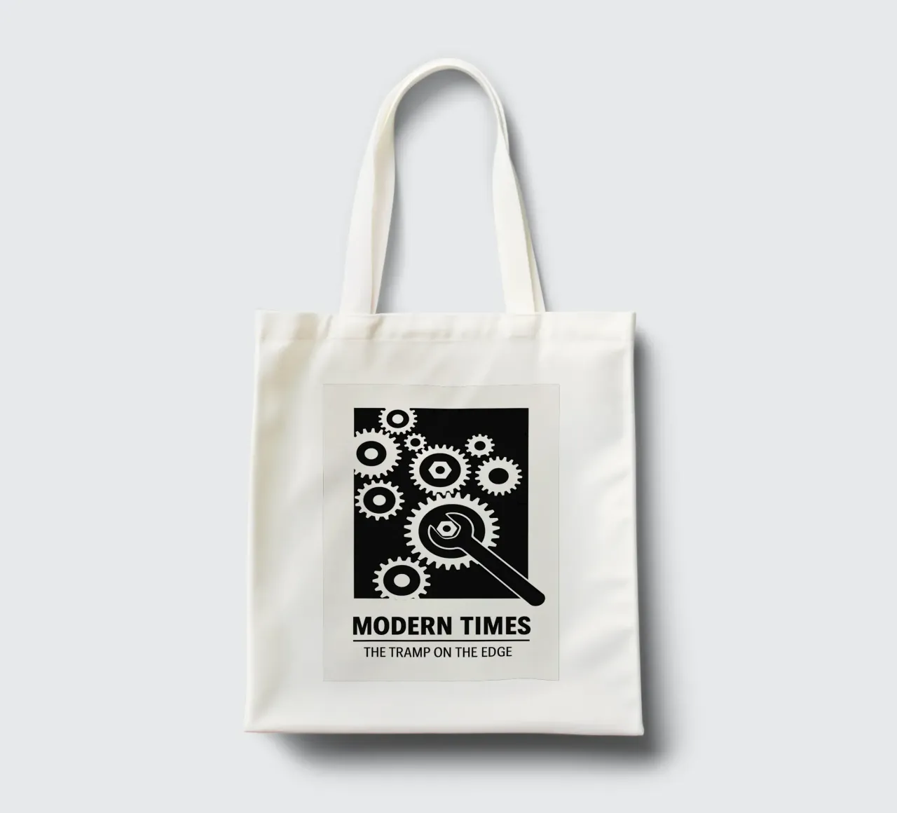 Modern Times Print borsa in juta da MoviesArt