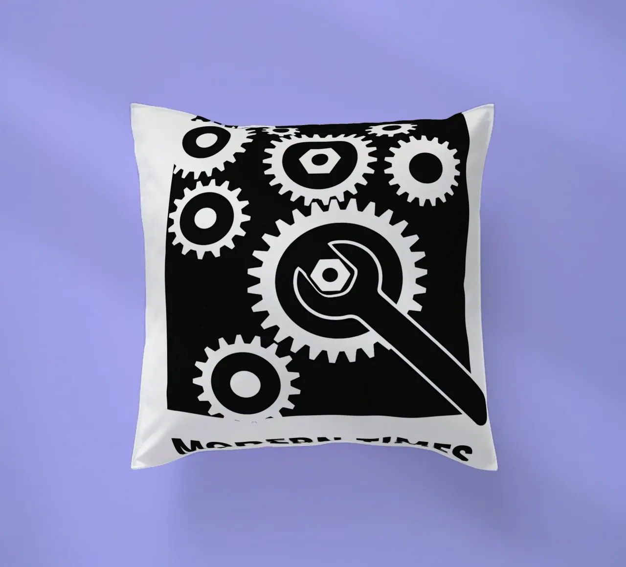 Modern Times Print cuscino da MoviesArt