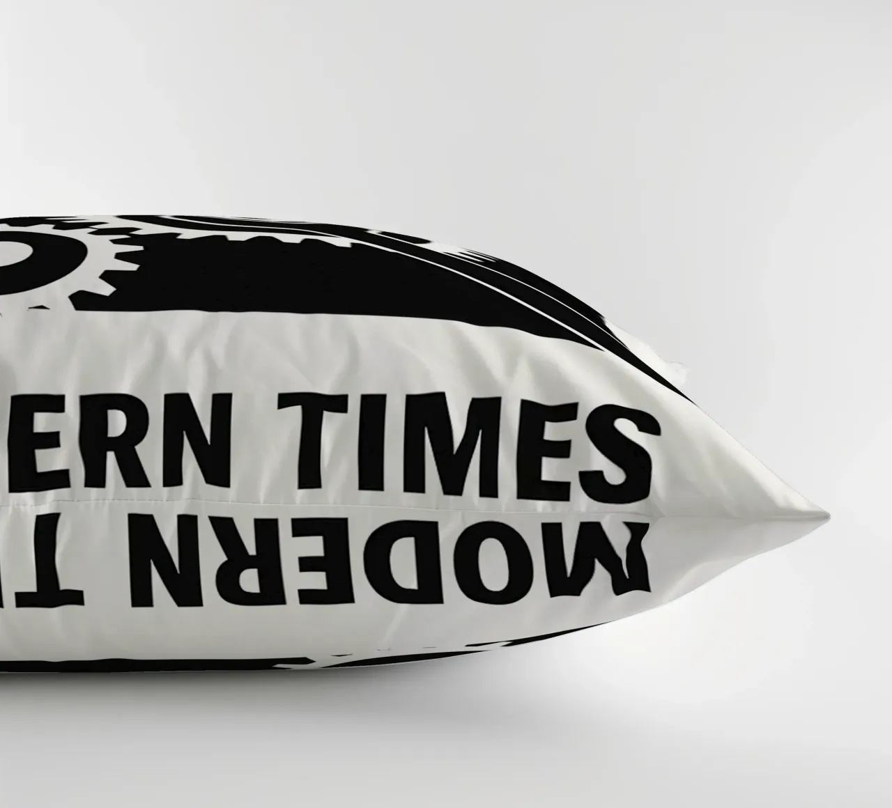 Modern Times Print cuscino da MoviesArt