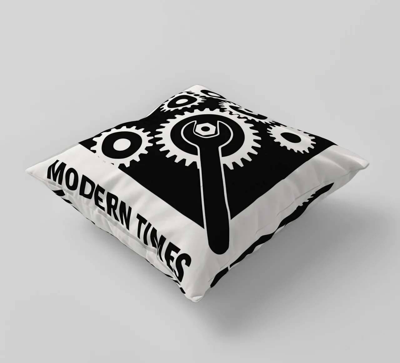 Modern Times Print cuscino da MoviesArt