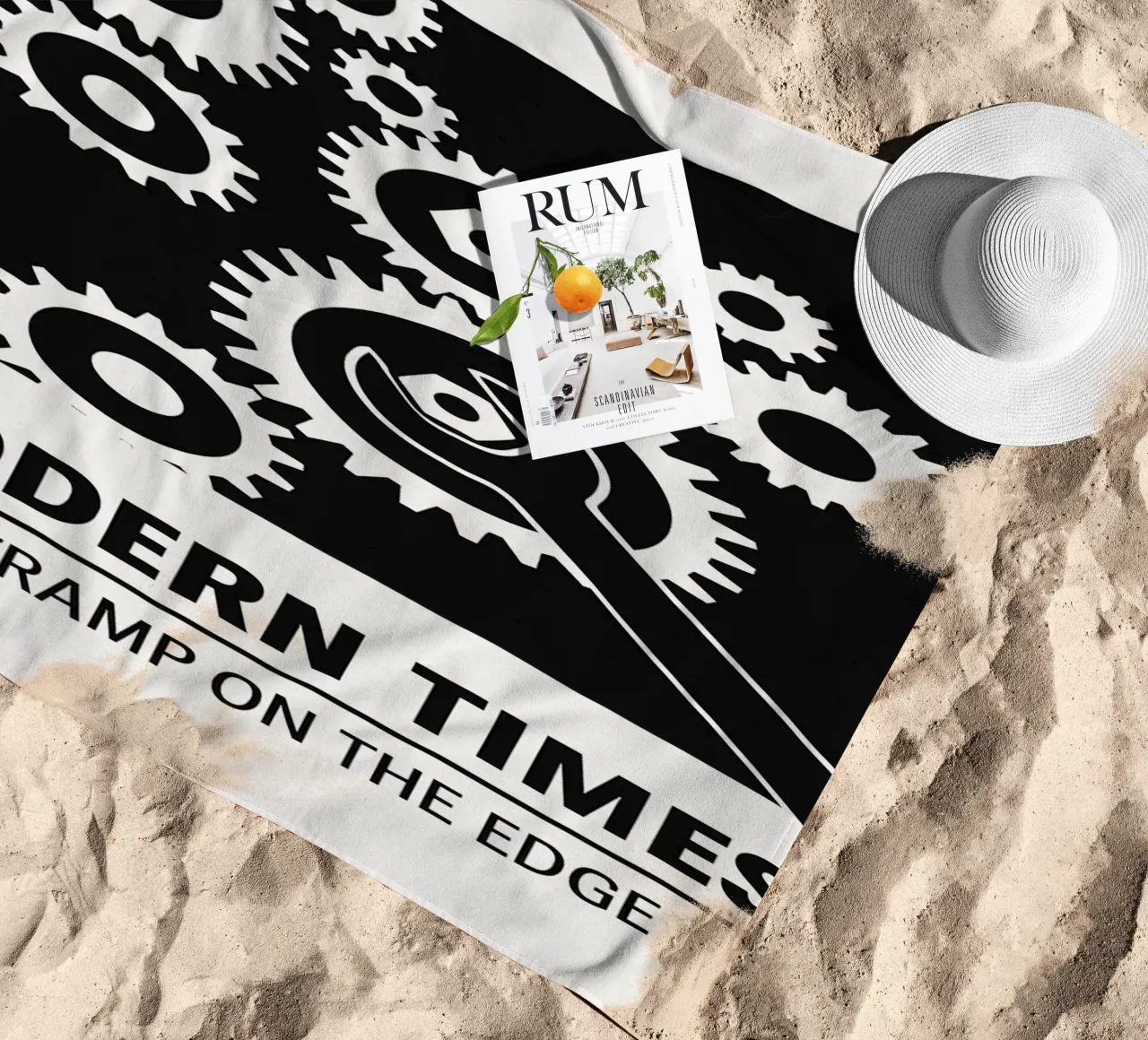 Modern Times Print telo mare da MoviesArt