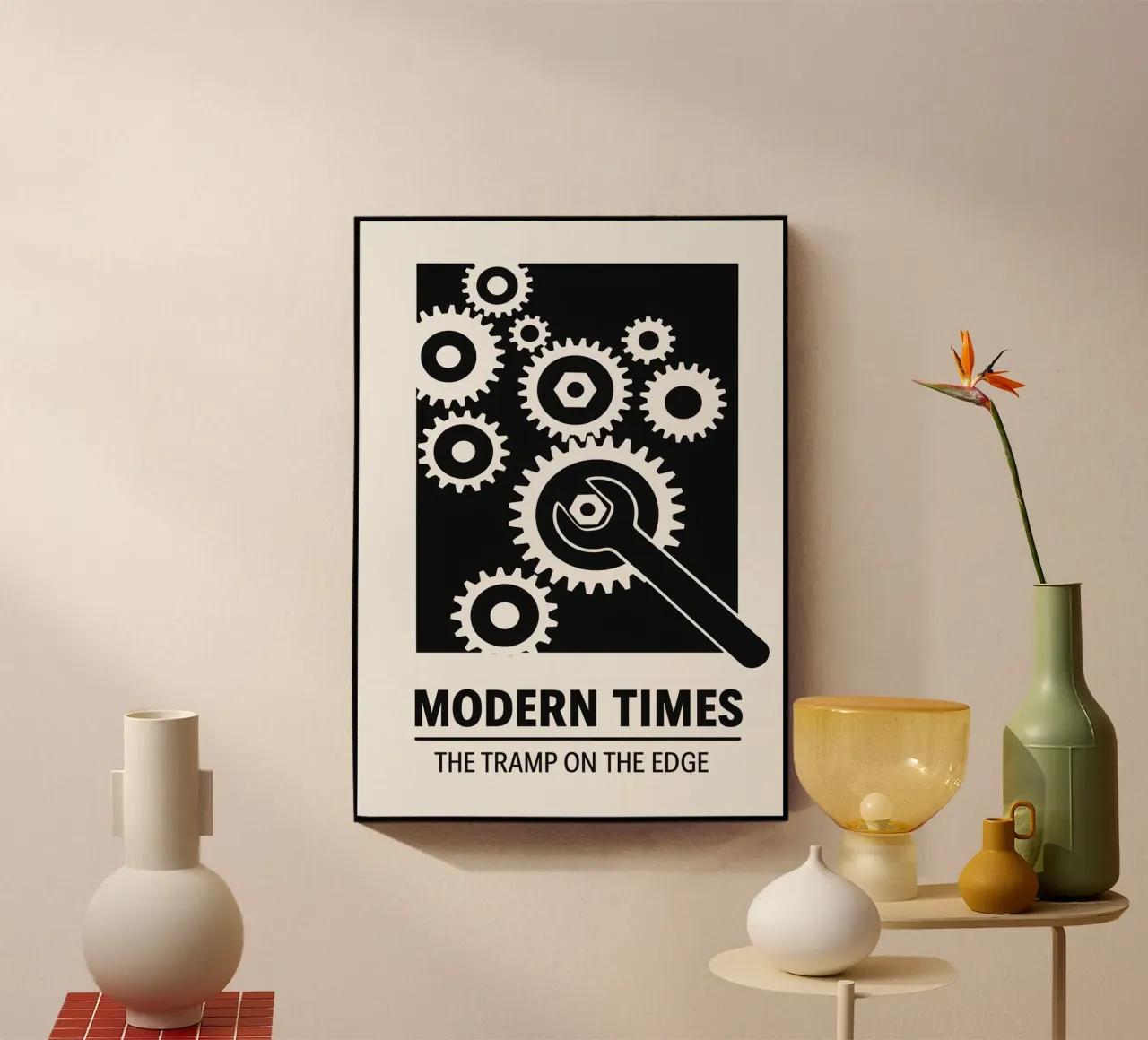 Modern Times Print plexiglass da MoviesArt