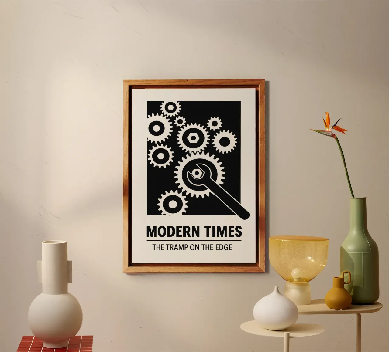 Modern Times Print alluminio dibond da MoviesArt
