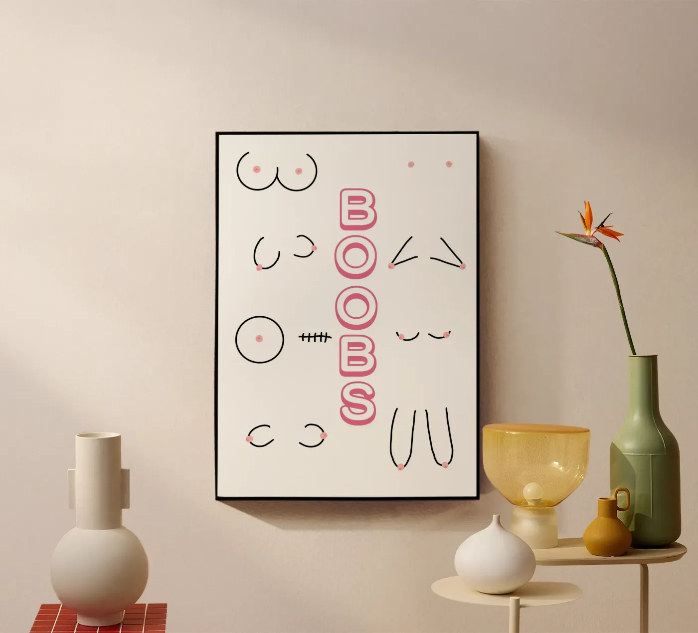 Boobs plexiglas de tausendunddrei