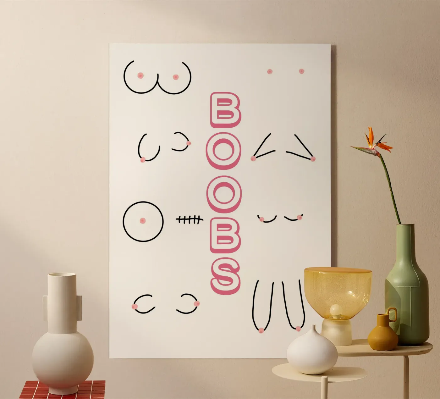 Boobs plexiglas de tausendunddrei