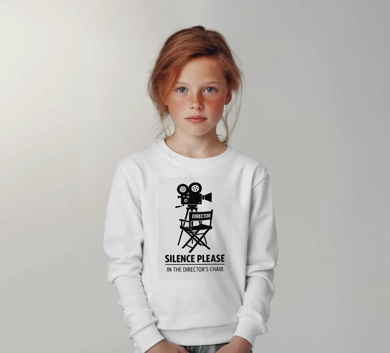 Movie Camera Print felpa bambino da MoviesArt