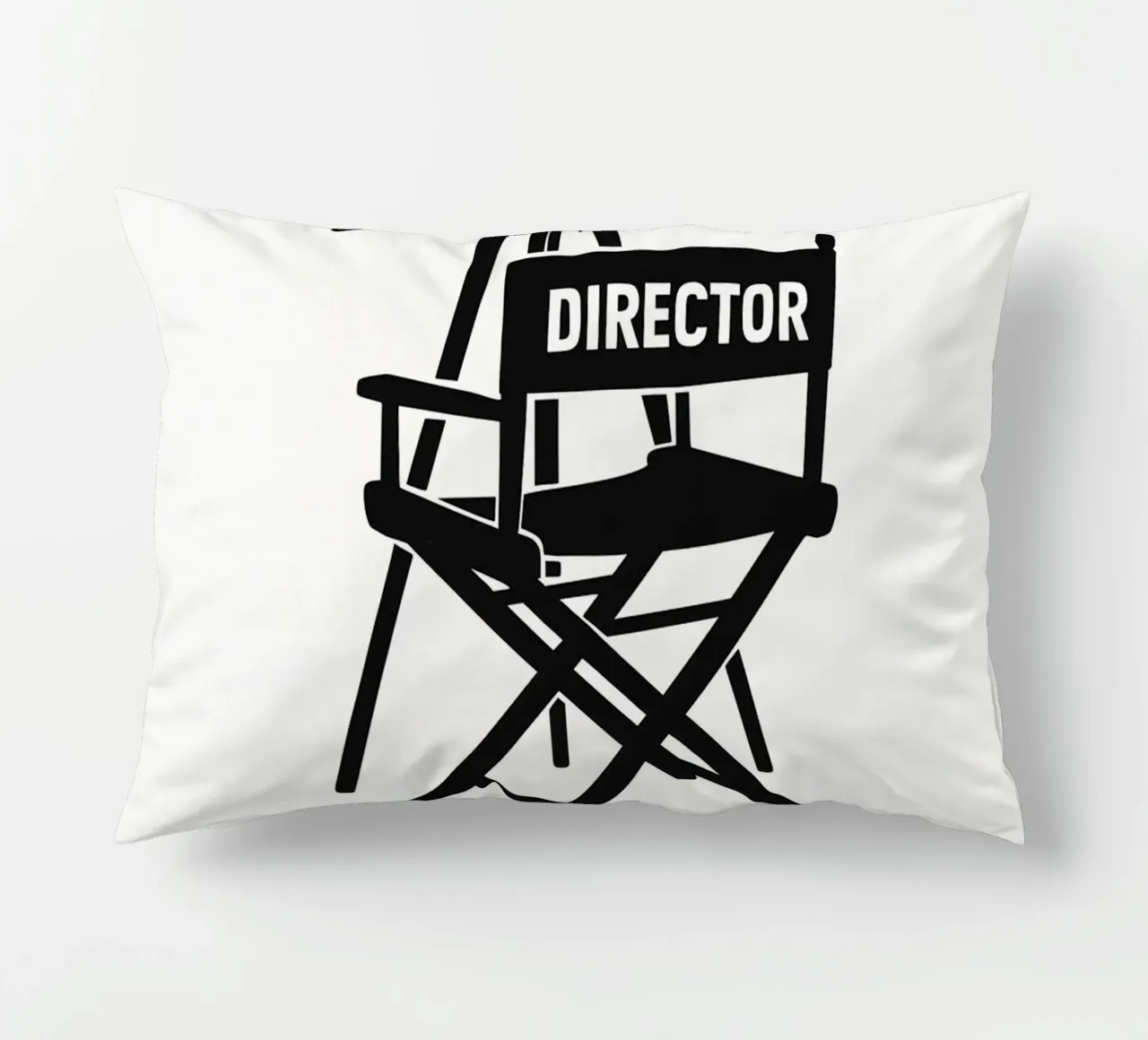 Movie Camera Print cuscino da MoviesArt
