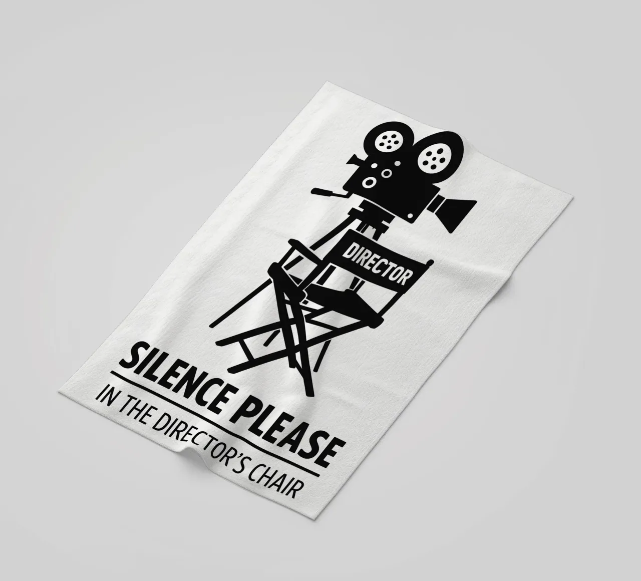 Movie Camera Print telo mare da MoviesArt