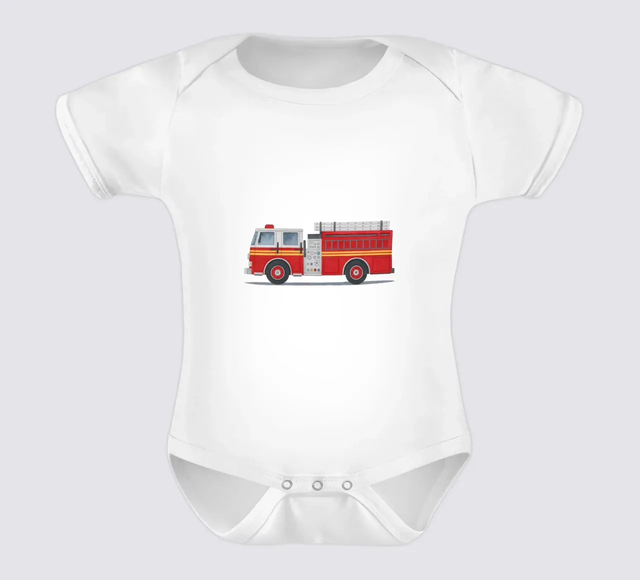 Pronti all'azione! - I vigili del fuoco stanno arrivando body neonato maniche corte da KidzStudio