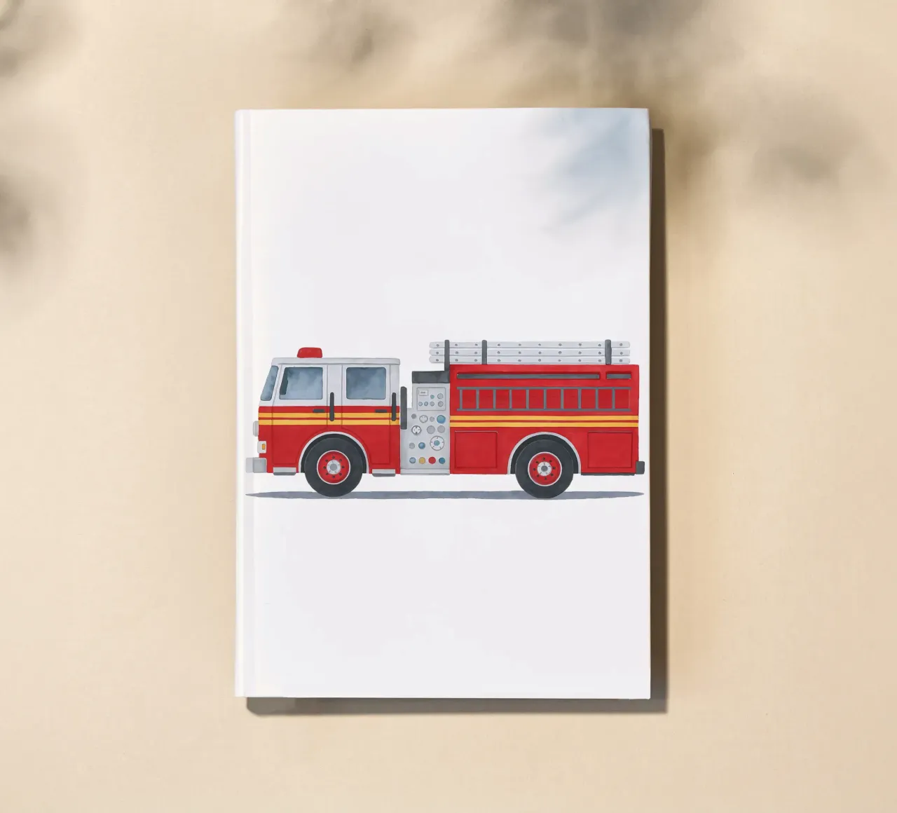 Ready for action! - The fire brigade is coming notebook by KidzStudio