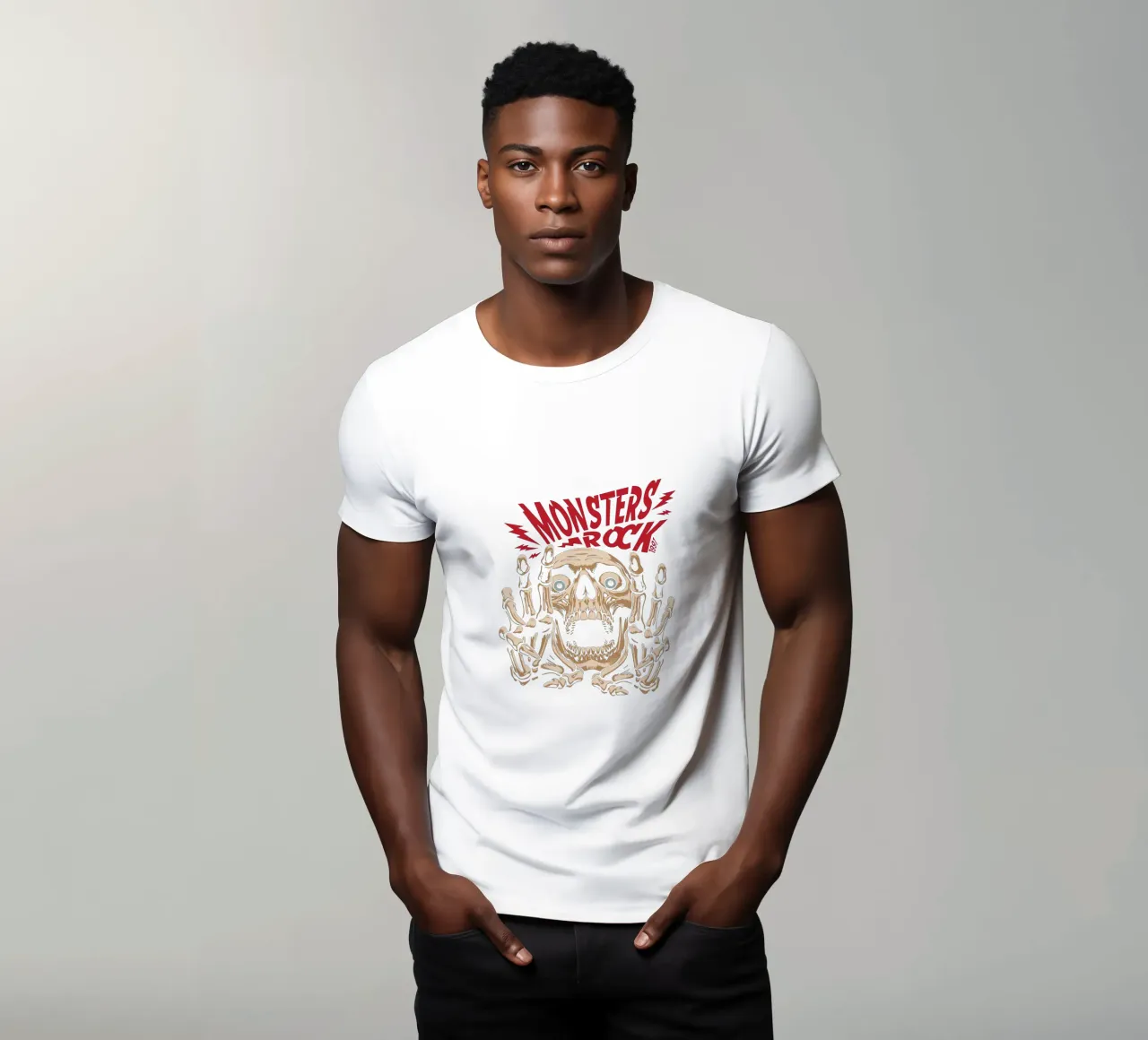 Monsters Rock t-shirt by Gunawan Rb