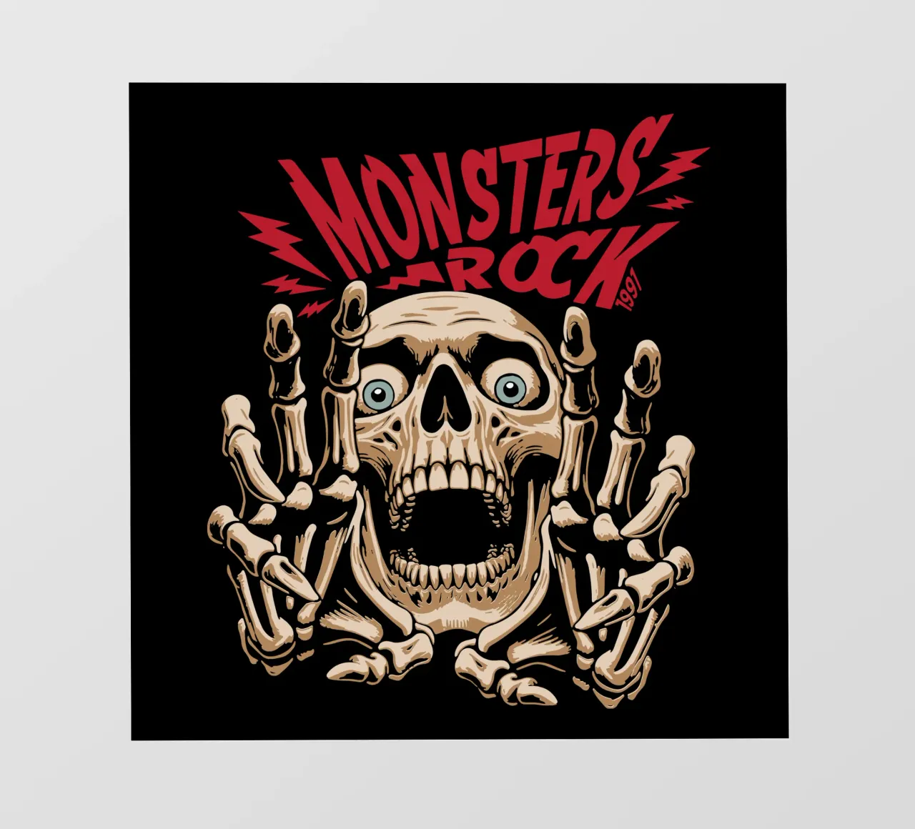 Mostri Rock telo in pvc da Gunawan Rb