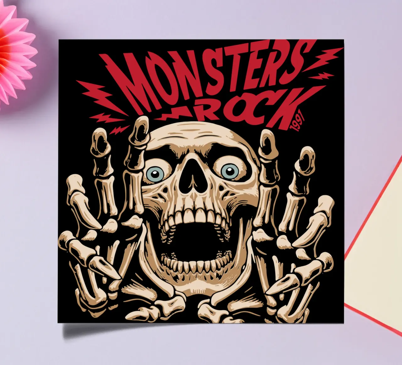 Monsters Rock sticker sheet by Gunawan Rb