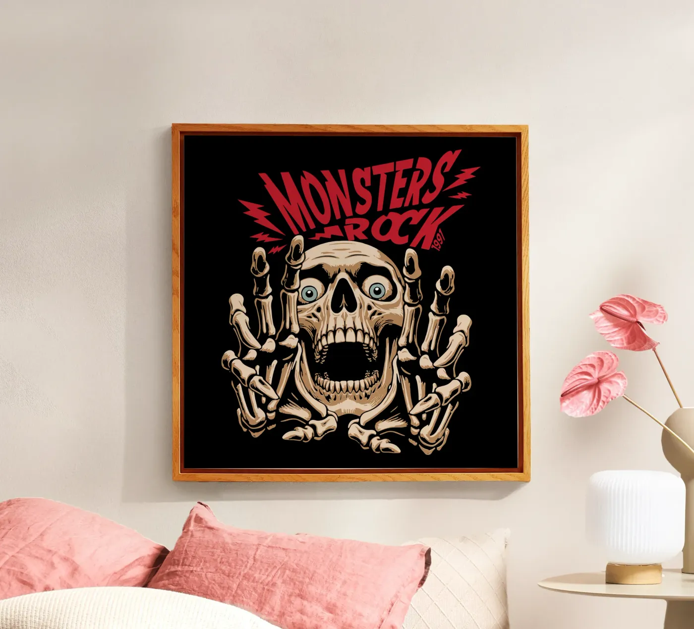 Monsters Rock plexiglass da Gunawan Rb
