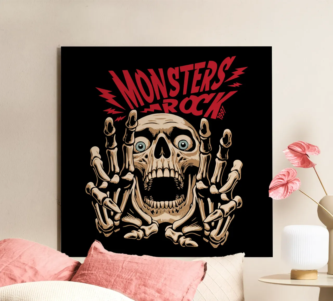 Monsters Rock alu-dibond by Gunawan Rb