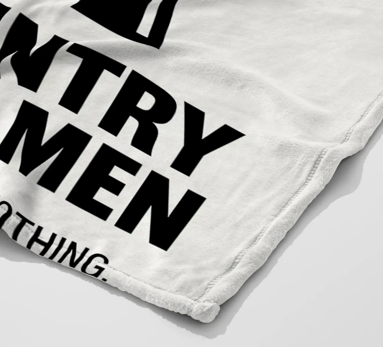 No Country For Old Men Print fleece blanket by MoviesArt