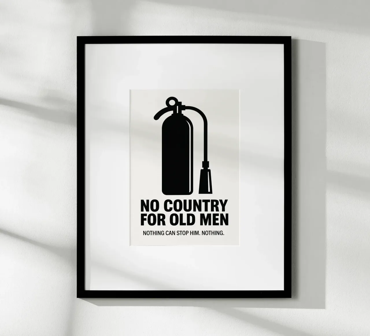 No Country For Old Men Print carta hahnemühle da MoviesArt