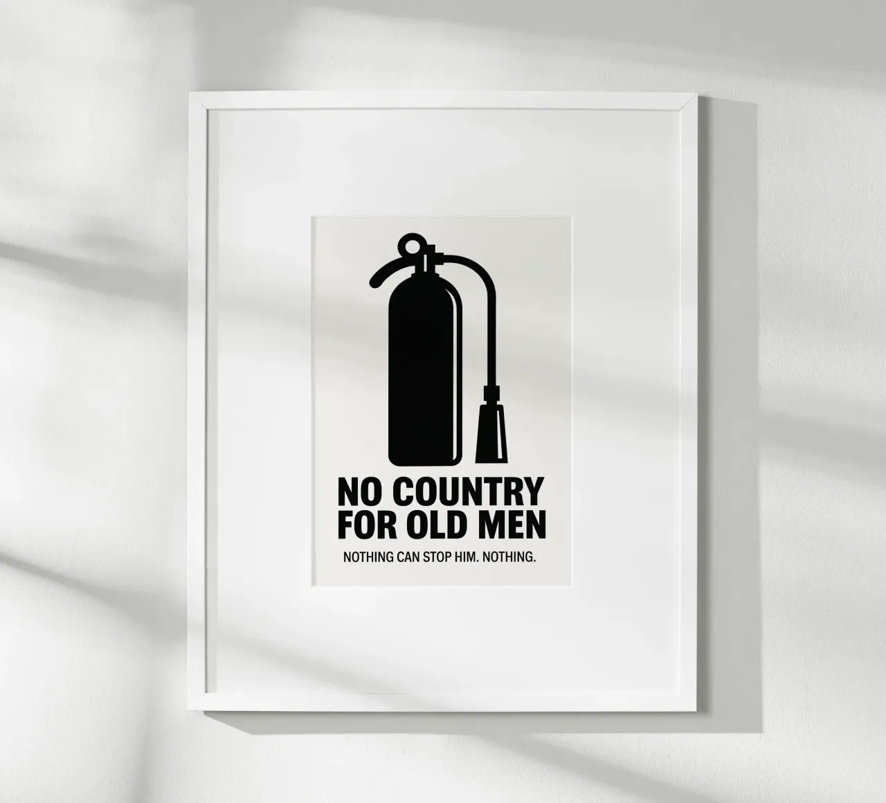 No Country For Old Men Print carta hahnemühle da MoviesArt