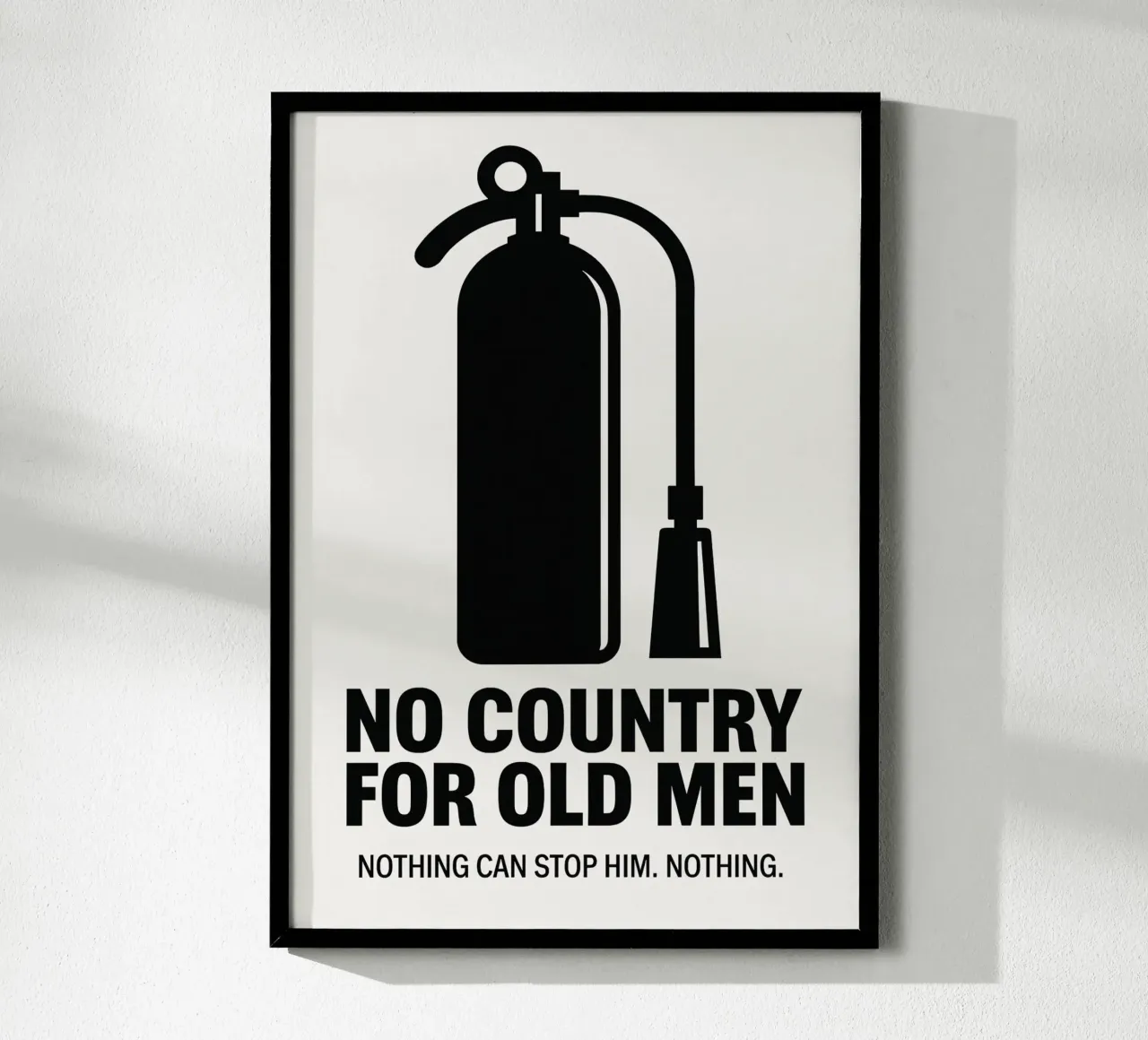 No Country For Old Men Print carta hahnemühle da MoviesArt