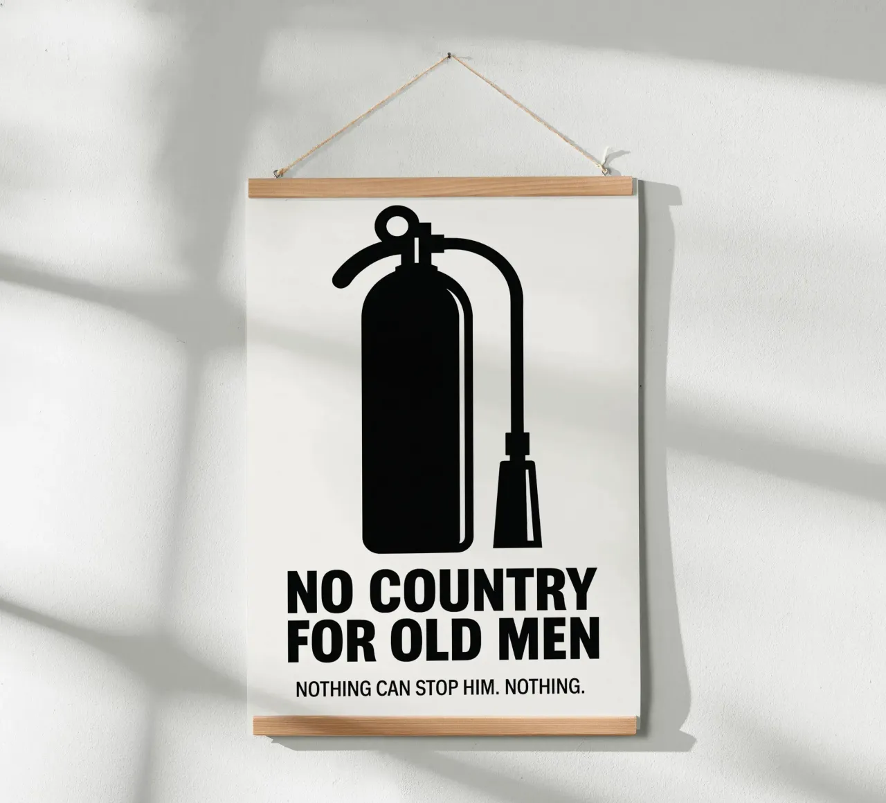 No Country For Old Men Print carta hahnemühle da MoviesArt