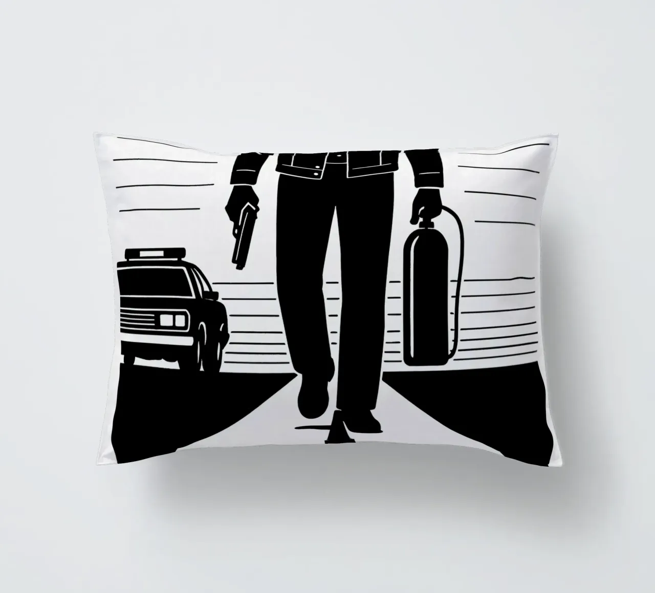 No Country For Old Men Print cuscino da MoviesArt
