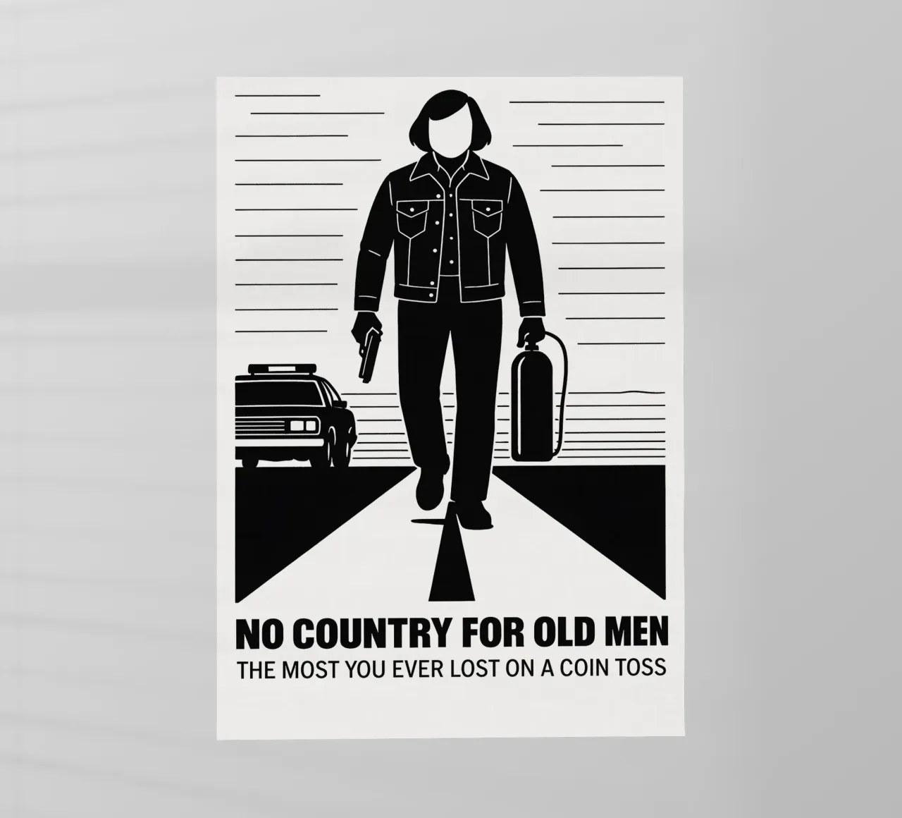No Country For Old Men Print pellicola backlit da MoviesArt
