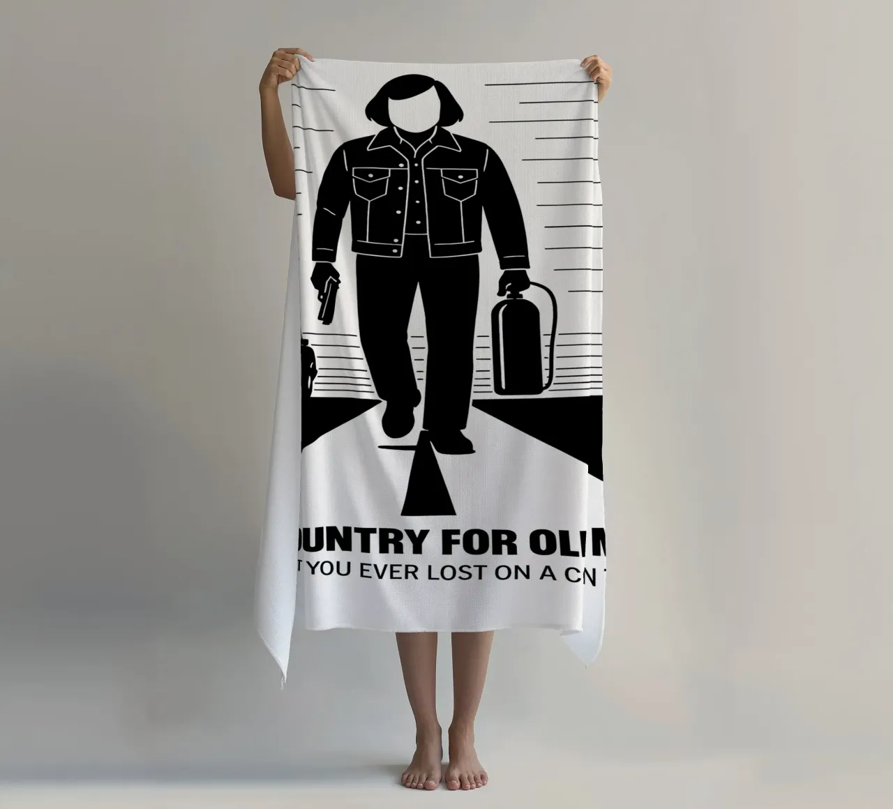 No Country For Old Men Print telo mare da MoviesArt