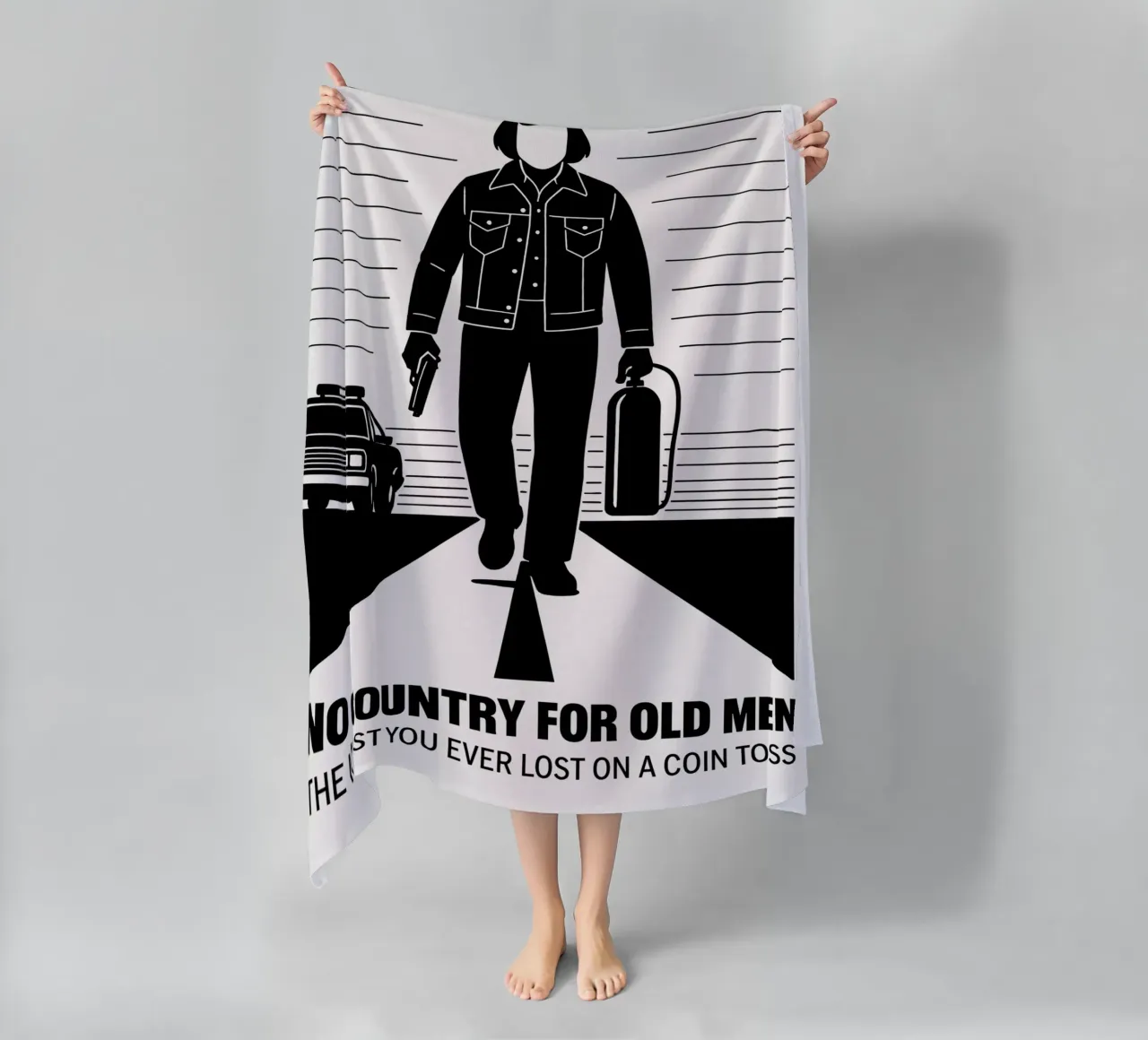 No Country For Old Men Print telo mare da MoviesArt