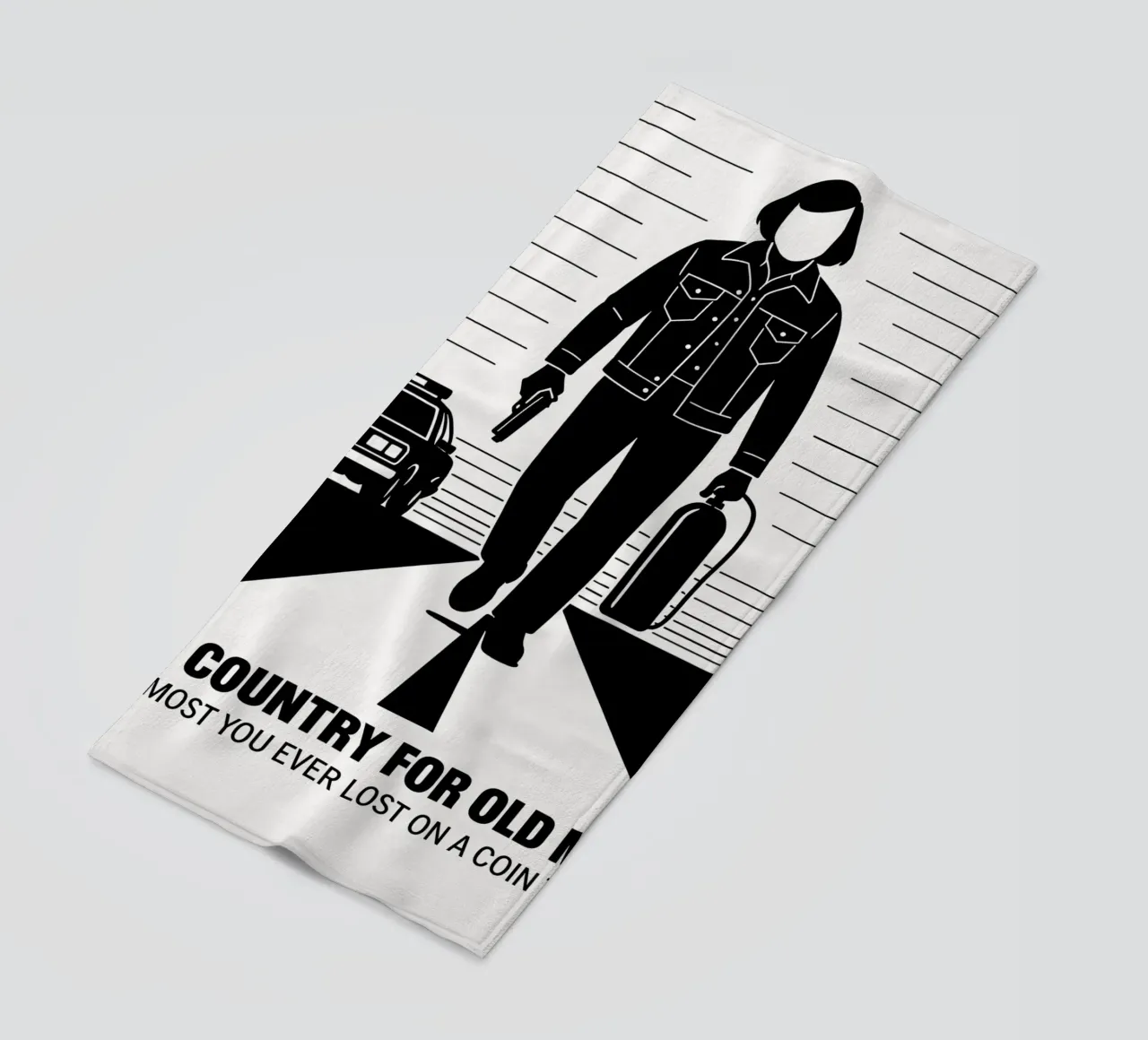 No Country For Old Men Print telo mare da MoviesArt