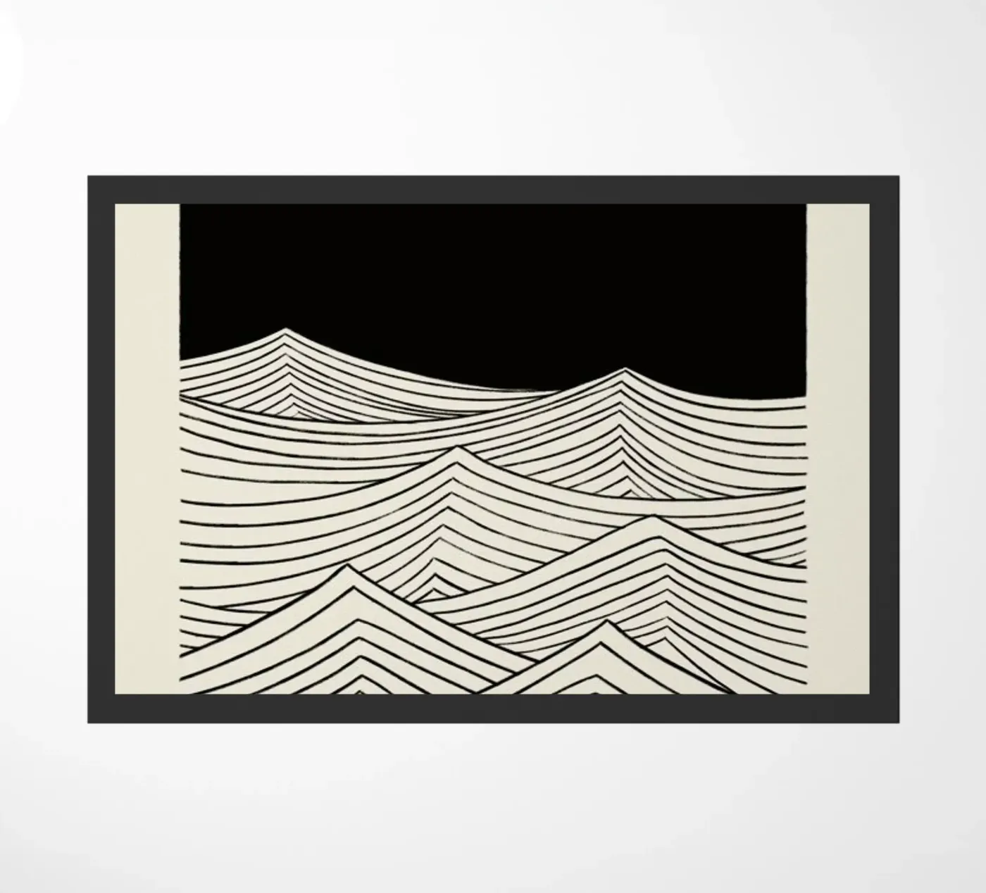 Nuit doormat by Graphite