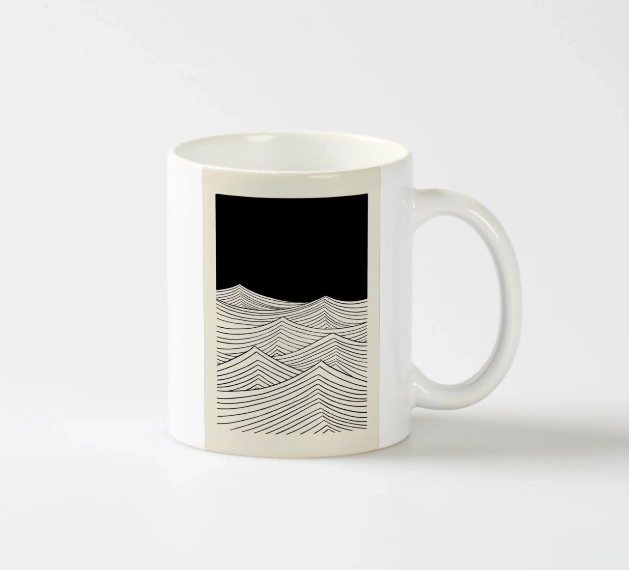 Nuit tazza in ceramica da Graphite